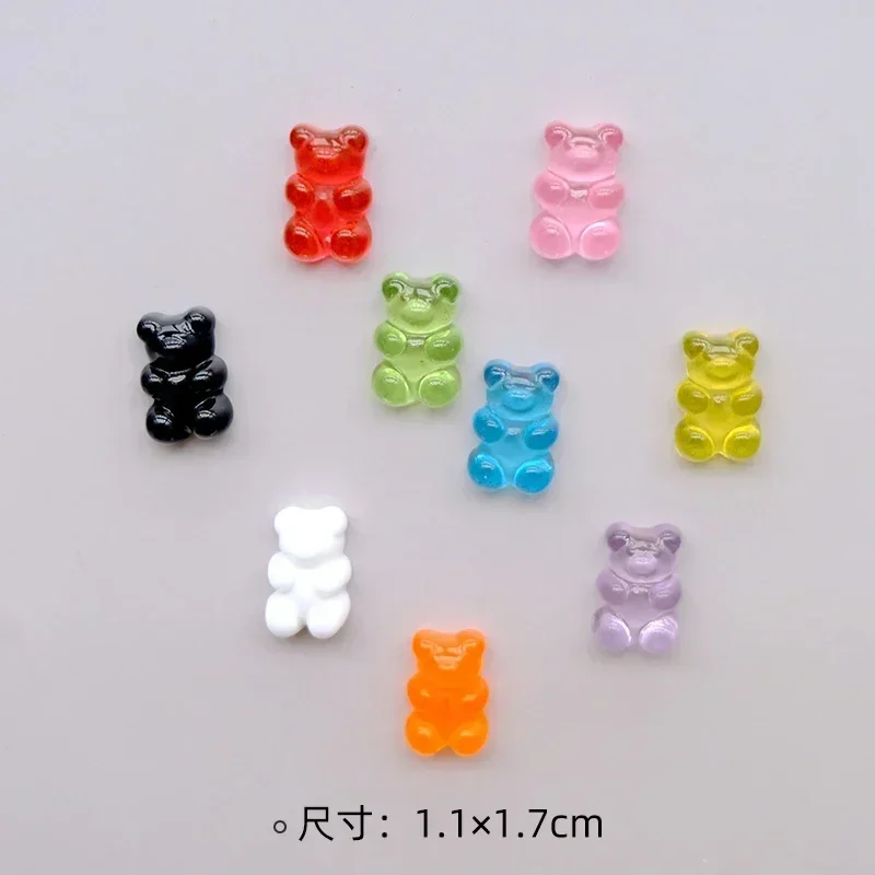 10 ชิ้นหมีหวานแม่เหล็กตู้เย็นแม่เหล็กกระดานดําและไวท์บอร์ดสติกเกอร์ภาพข้อความแม่เหล็กสติกเกอร์แม่เหล็ก