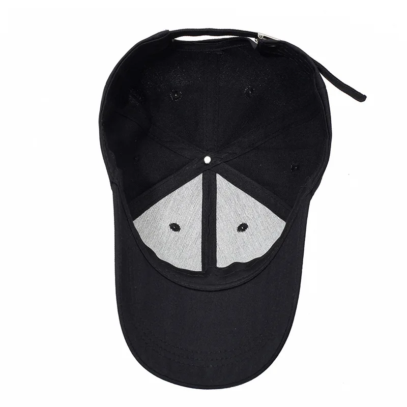 New Spring Style Sports Snapback Hat with Side - embroidered Water Drop and Cross Patterns. It's designed to make the face look