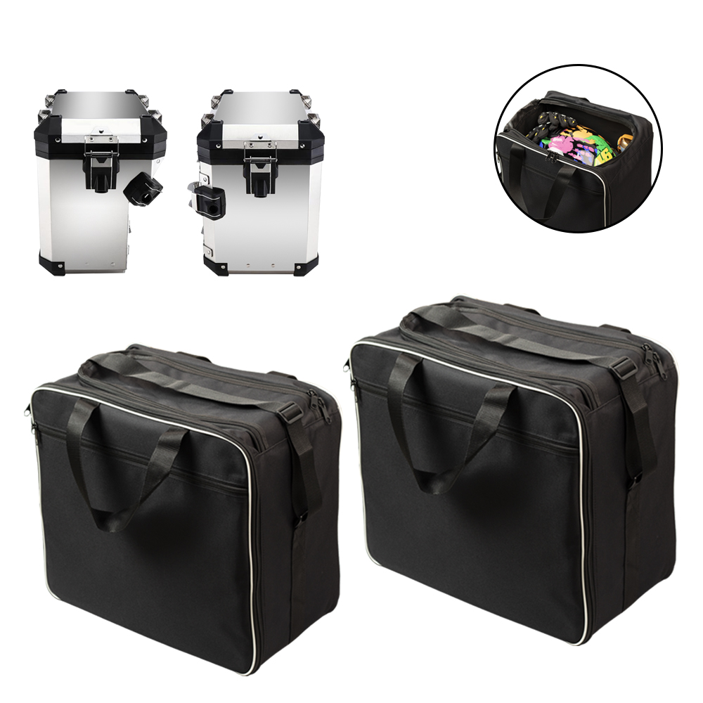 Sacos De Bagagem Da Motocicleta para BMW, R1200GS Adv, Sacos Internos Pretos, Malas De Aventura, Saco De Motos