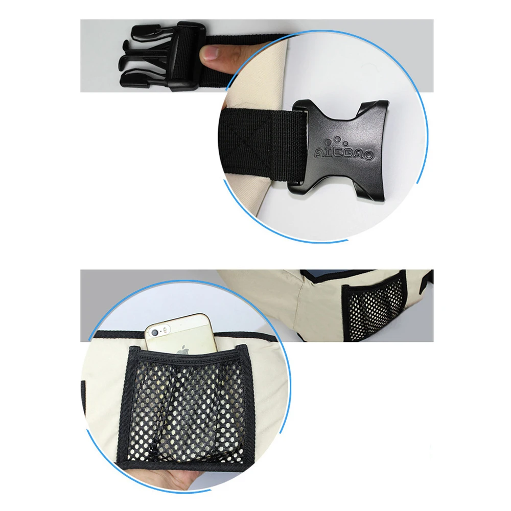 Marsupio di alta qualità Sgabello in vita Camminatori Imbracatura per bambini Cintura in vita Zaino Hipseat Seggiolino per bambini con CPC/CE