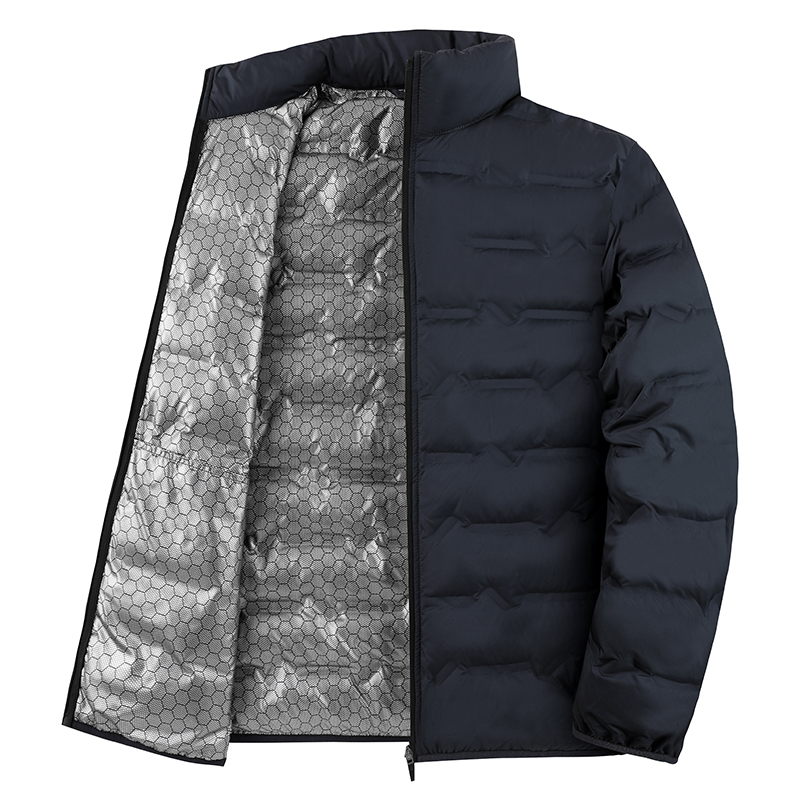 Homens pato branco para baixo jaqueta quente grosso gola à prova de vento puffer jaqueta dos homens casaco leve casual jaqueta de alta qualidade masculino