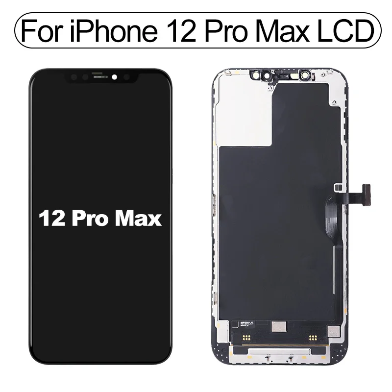 AAA+++ OLED Per iPhone 12 Mini 12 Pro MAX Display LCD Parti di ricambio per iPhone 11 11 PRO Max Display Incell No Dead Pixel