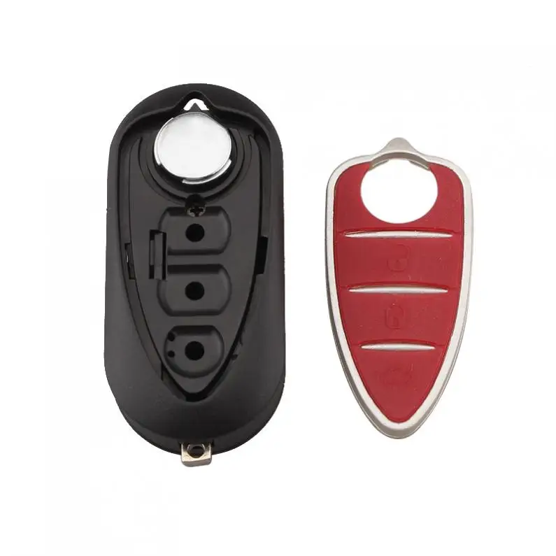 3 Buttons Car Remote Key Shell Case Key Housing Fit for Alfa Romeo Mito / Giulietta 159 GTA