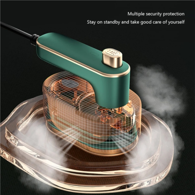 Mini máquina de engomar dobrável, 40W, à mão, Portátil, Doméstico, Ajustável, Vapor, Elétrico, Pendurado