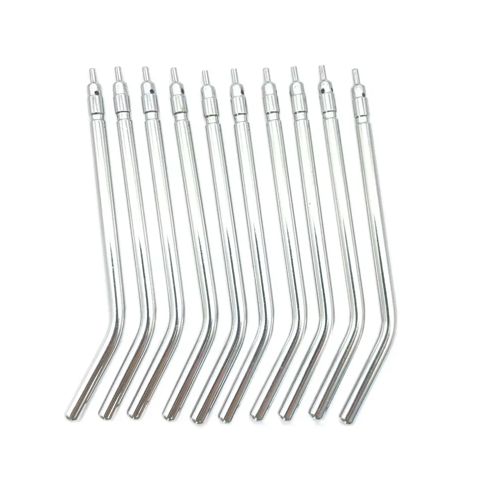 10 sztuk Dental Air potrójna strzykawka ze stali nierdzewnej 3 Way Dental Air strzykawka z rozpylaczem wody dysze porady do wybielania zębów