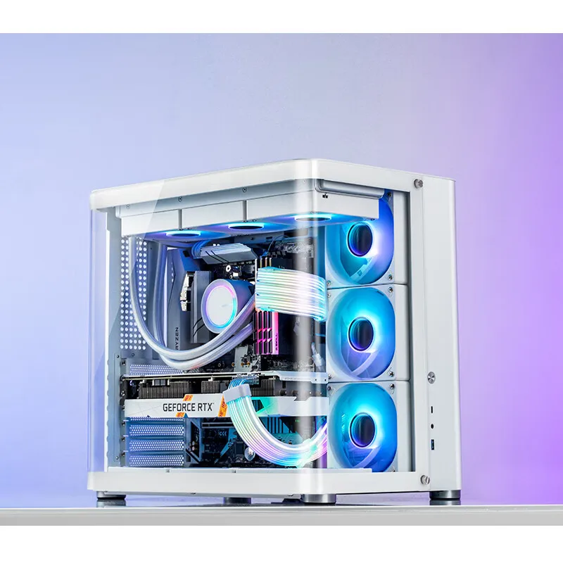 JONSBO SL-120 ARGB ファン 120 ミリメートルクーラー PC ケースファン 5V 3PIN/4PIN PWM CPU クーラー PC ファン RGB フロントリバースケースファン