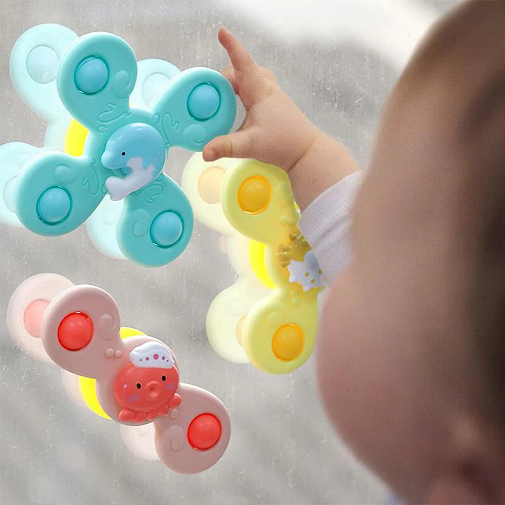 1 Chiếc Hoạt Hình Côn Trùng Xoay Lục Lạc Cho Bé Đồ Chơi Cho Bé Từ 0-36 Tháng Tuổi Ngón Tay Spinner Đồ Chơi Giáo Dục Cho Bé Trò Chơi Tắm đồ Chơi Dành Cho Trẻ Em