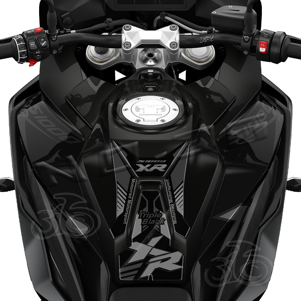 Para S1000XR s 1000 xr 2020 2021 2022 2023 3D resina almohadilla de tanque de combustible de motocicleta pegatina protectora calcomanía accesorios impermeables