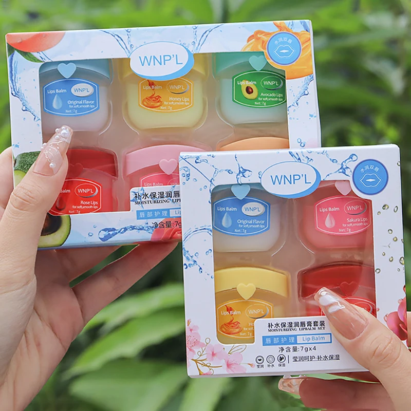 1pc 保湿リップクリームオールナチュラルリップマスク乾燥した唇のためのさわやかな抗ひび割れリップグロストリートメントメイクアップ