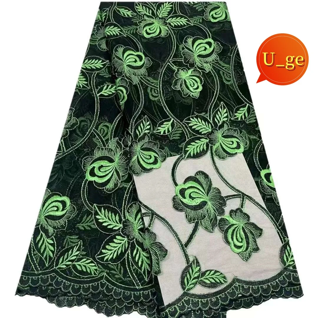 Großhandel neueste beste Qualität zarte sehr weiche bestickte Tüll Spitze Stoff für Hochzeits feier Abendkleid u _ ge3688