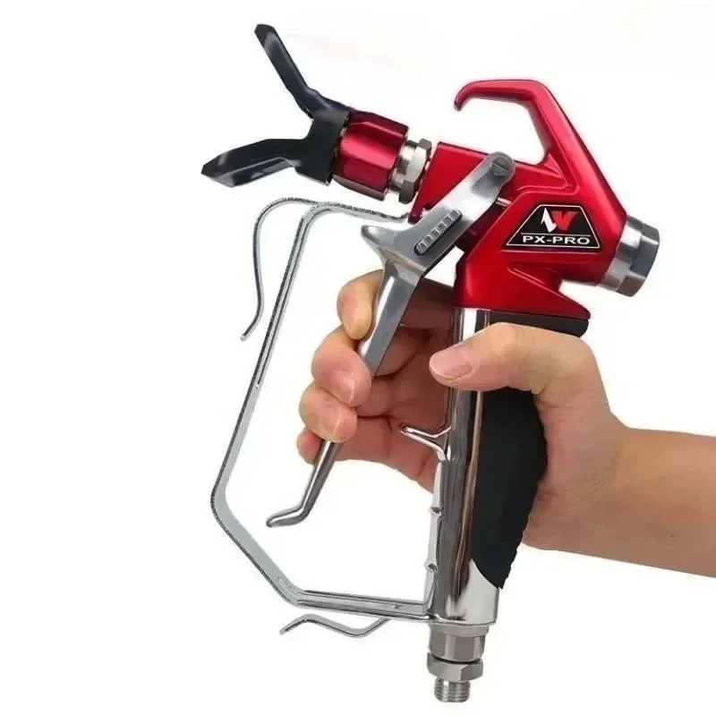 Airless Paint Spray Gun 538020 RX-Pro Red Series High Pressure Paint Gun 0538020 with 517 Tip and Guard for Titan Sprayer