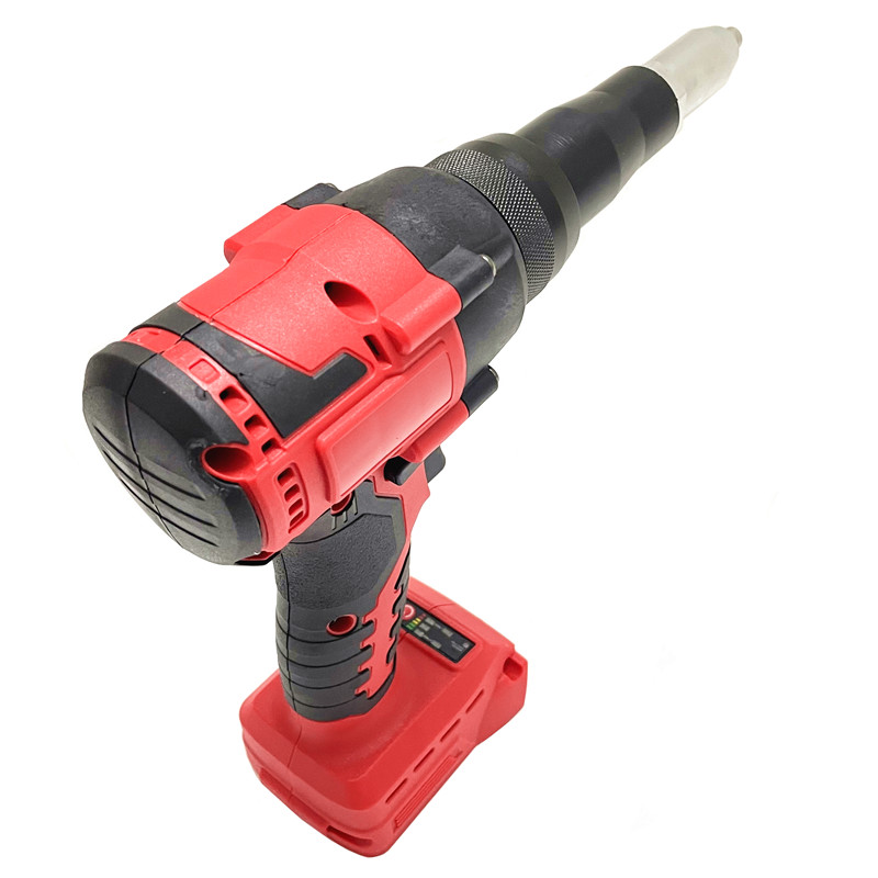 Electric Cordless Riveter Gun 2.4-4.8mm Brushless Rivet Nut Gun Woodworking Tool Riveting Tool Fit For Milwaukee 18V Battery