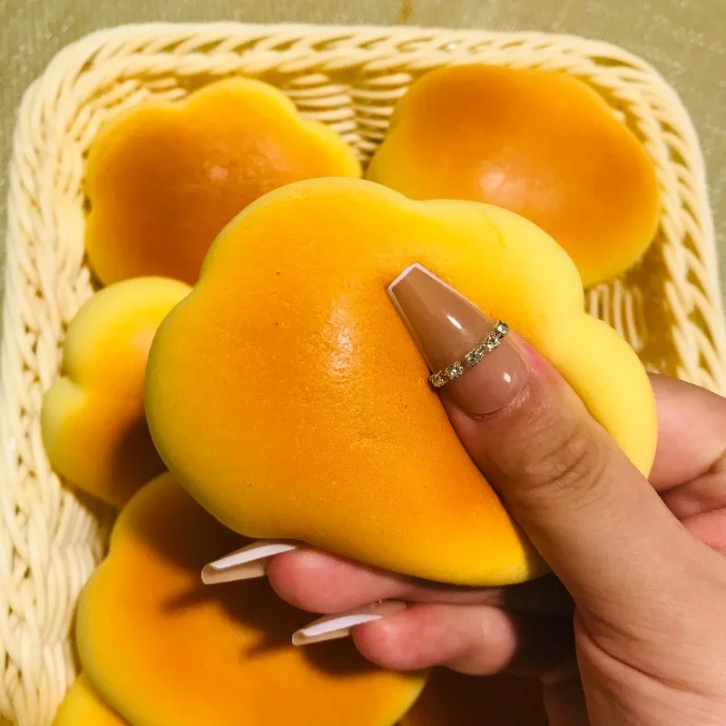 Couleur Caramel nuage pain rebond lent pincement musique décompression Vent jouet squishy décompression