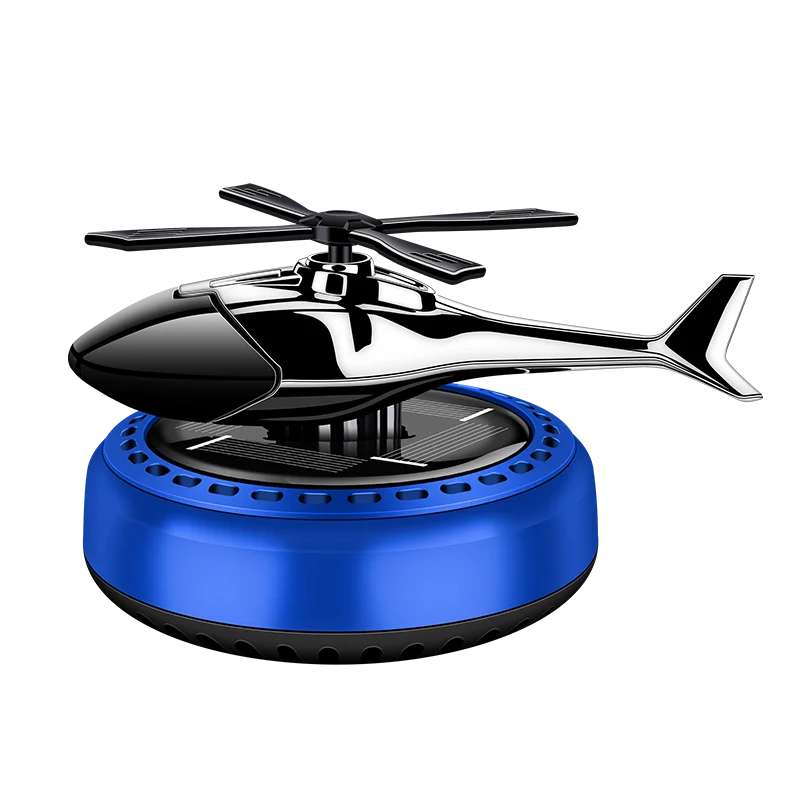 Helikopter Stylizacja Samochód Solarny Odświeżacz Powietrza Dekoracja Wnętrza Samochodu Aromaterapia Akcesoria Samochodowe Wirnikowa Śmigło Dyfuzor Perfum