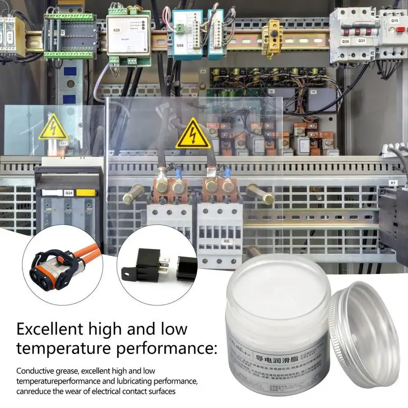 100 グラム電気接触グリース導電性ペースト電気コンパウンドグリース低抵抗値家庭用電化製品