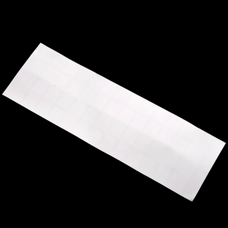 Chữ Màu Trắng Pháp Bàn Phím Azerty Miếng Dán Màu Đen Cho Laptop