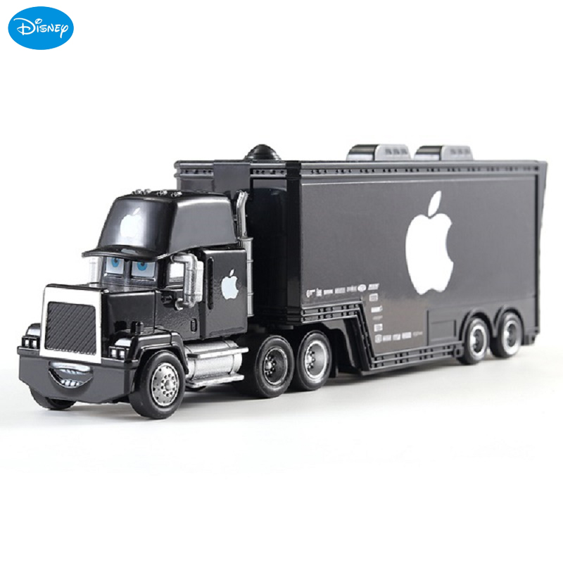 Модель автомобиля Disney Picas Молния Маккуин из сплава, подарок на день рождения ребенка, гоночная игрушка в виде колонны принцессы, 2, 3