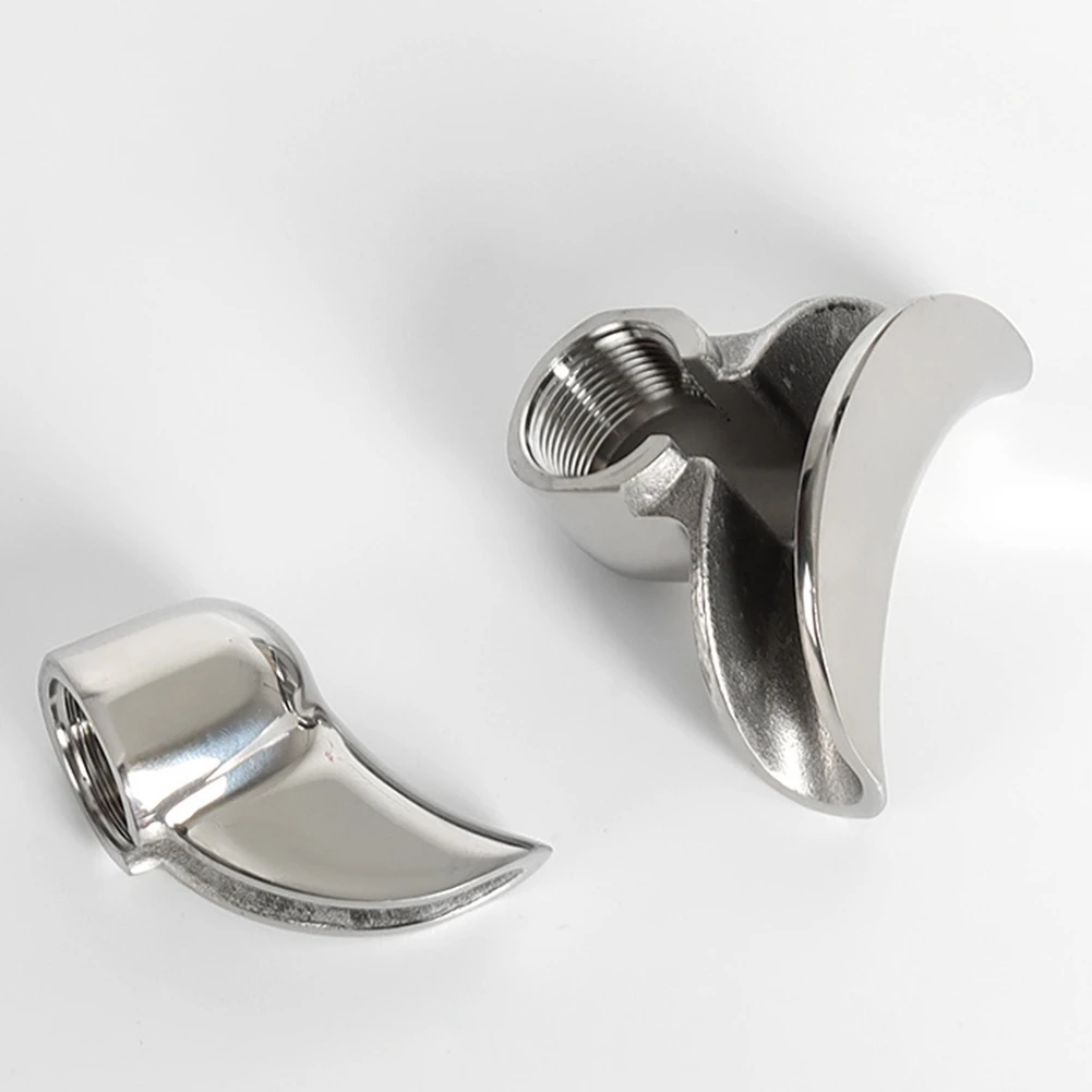 Semi-Automatic Coffee Machine Handle Diverter Nozzle Stainless Steel Drain Nozzle Diversion Nozzle 58mm, Single
