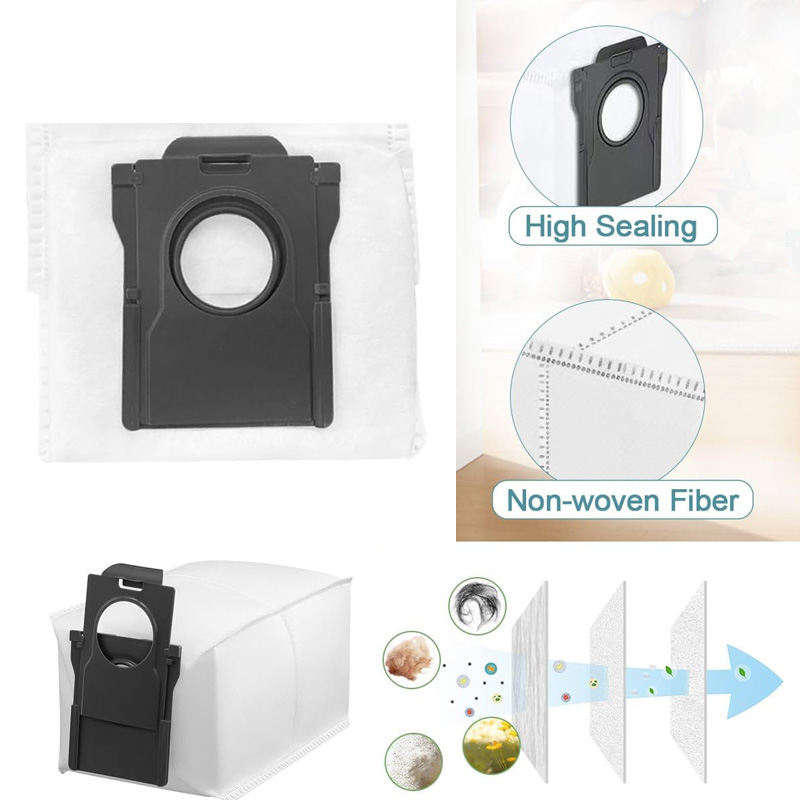 Compatível para dreame x50 ultra x30 ultra x30 pro x40 ultra l40 ultra s30 pro ultra peças de reposição acessórios saco pó
