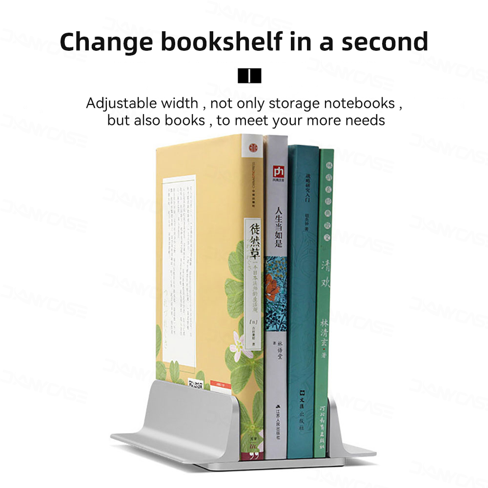 Suporte vertical para laptop, suporte dobrável de alumínio para notebook, laptop, tablet, suporte para macbook air pro pc 13-17 polegadas