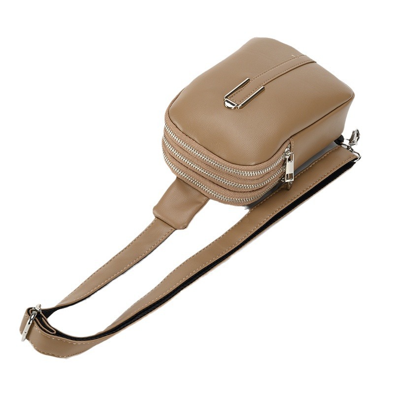 Mode Multifunktions-Brusttasche für Männer Frauen Pu Leder Reise Tages rucksack wasserdichte Outdoor-Wandern Unisex Schulter Schulter tasche