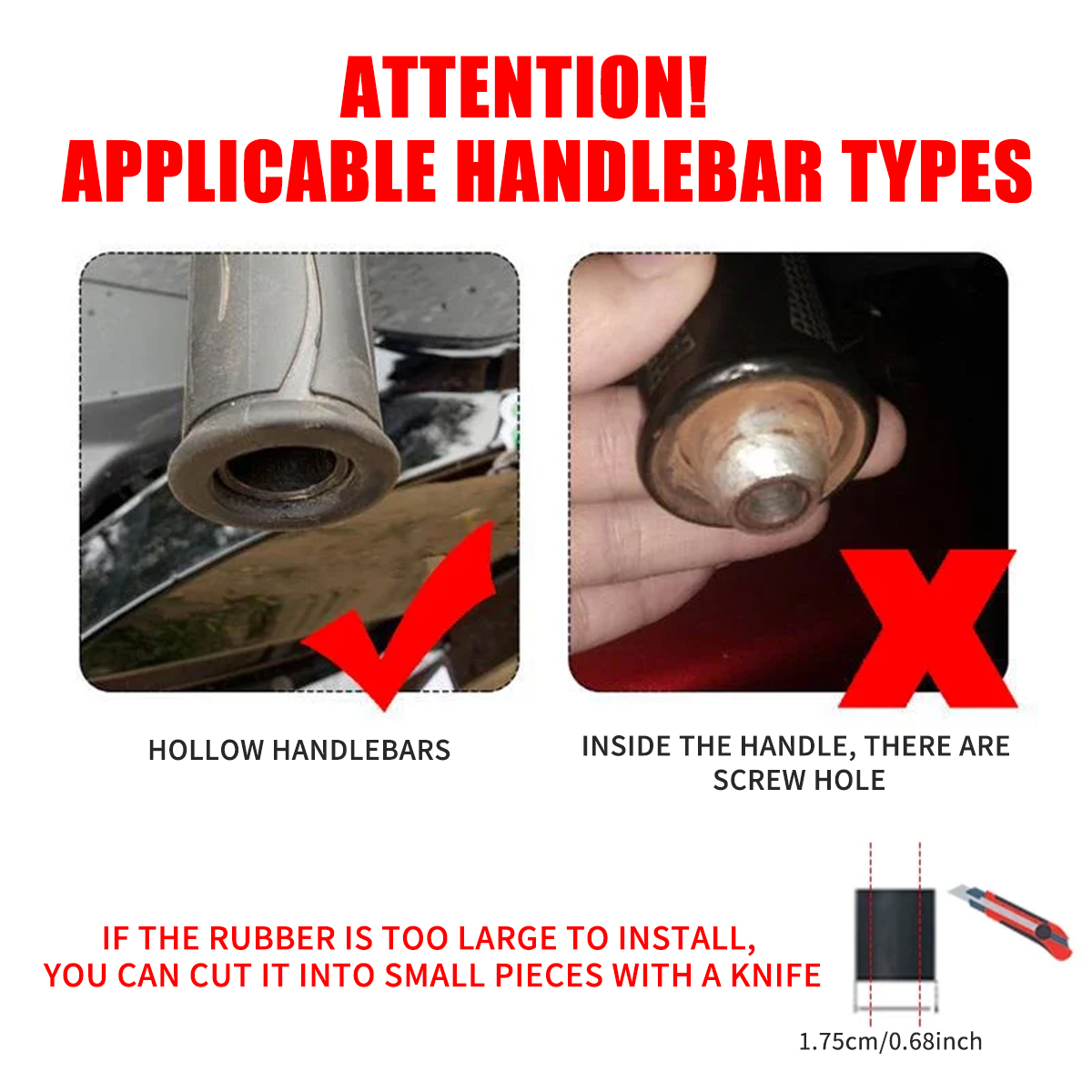 2 szt. Zaślepki kierownicy motocyklowej, slidery, akcesoria do motocykli Honda Yamaha Dirt Bike, czarne, czerwone, srebrne