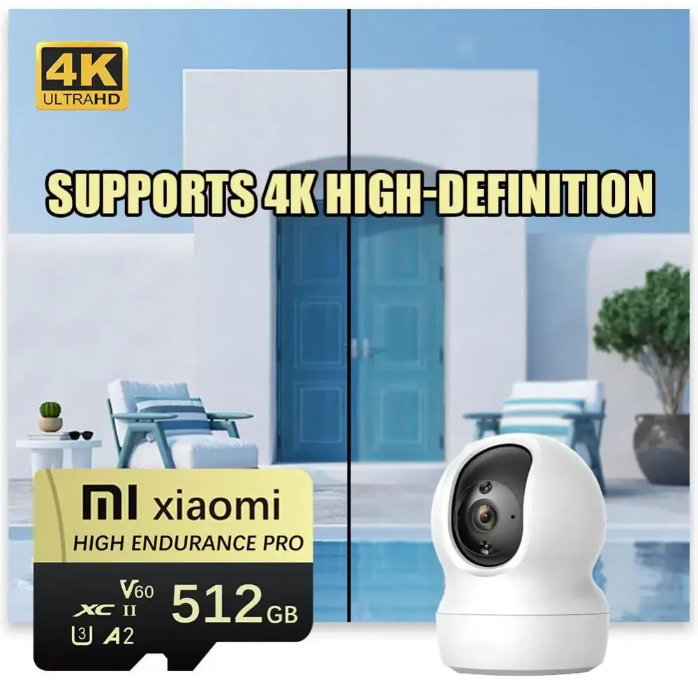 Xiaomi High Speed SD Memory Card 2TB 1TB Class 10 Mini Micro TF Flash USB Pendrive SD Card 512GB 256GB 128GB 64GB For Smartphone