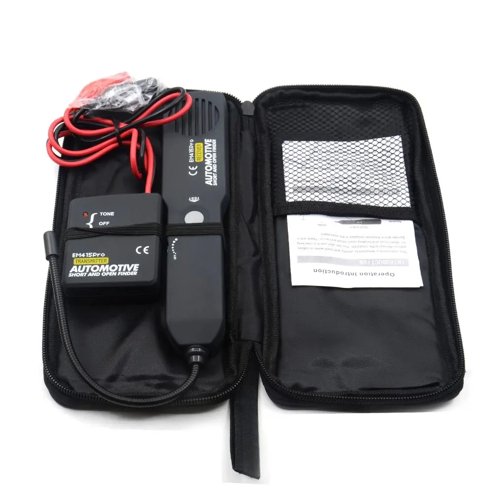 EM415PRO traqueur de câbles courts pour automobile et détecteur de fils ouverts universel EM415 PRO 6-42V DC trouver le fil de court-Circuit de voiture