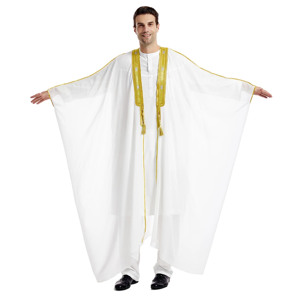 Dubai saudita abaya aberto quimono masculino muçulmano longo robe jubba thobe islam roupas árabe turquia kaftan abayas caftan oriente médio