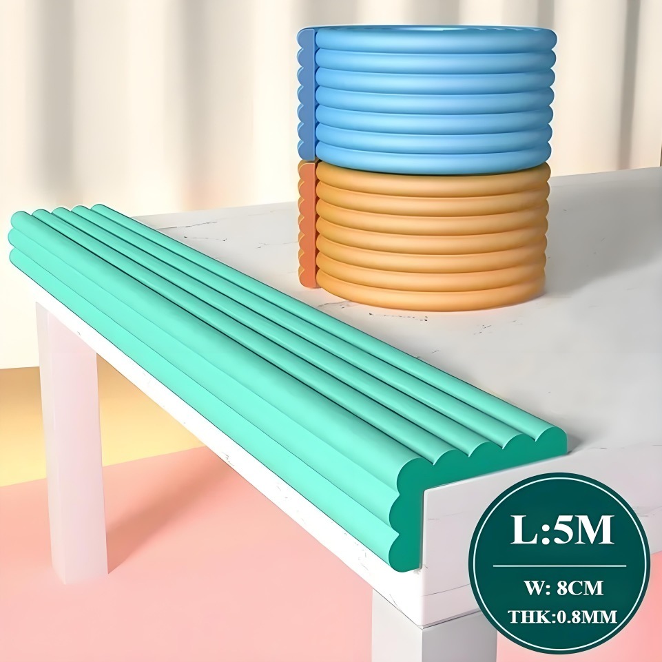 5M แถบป้องกันความปลอดภัยโต๊ะโต๊ะ EDGE GUARD Strip มุมเฟอร์นิเจอร์มุมเด็กความปลอดภัยโฟมป้องกัน
