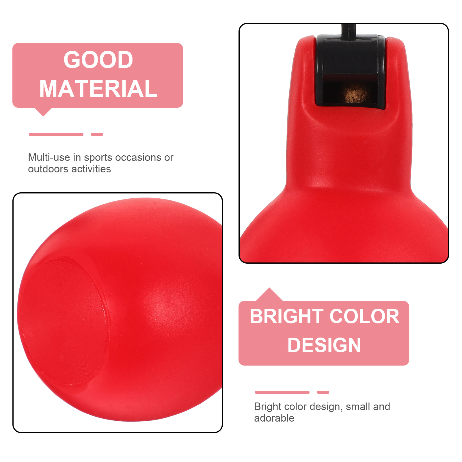 2 шт., свисток для выживания на открытом воздухе, ручной дизайн, громкий четкий звук, портативный брелок для пеших прогулок, кемпинга, альпинизма