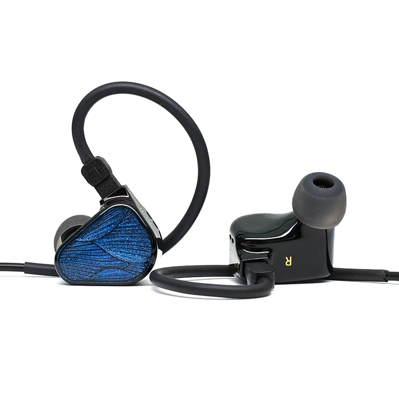 TRUTHEAR Zero: auriculares BLUE2 con controladores dinámicos duales lEMs con Cable desmontable en la oreja auriculares 0,78mm 2 pines enchufe de 3,5mm