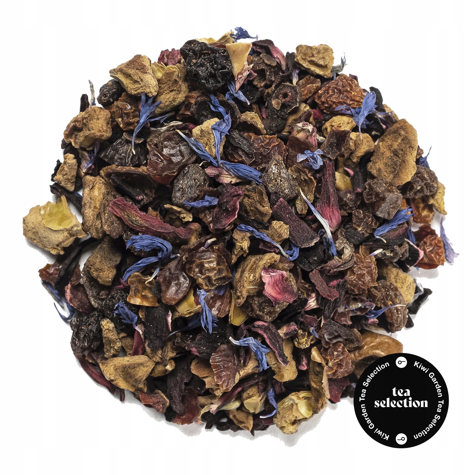 Owocowa herbata Kiwi Garden hibiskus + pomarańcza tea zestaw 2x100g