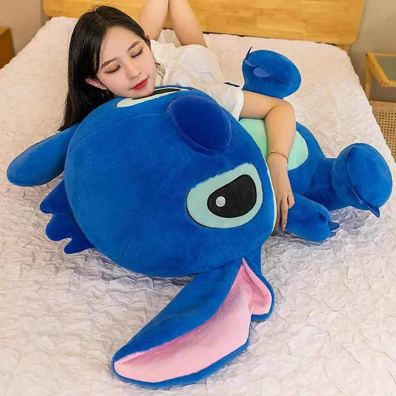 Disney Plushie สัตว์ Stitch ตุ๊กตา Plushie รุ่นการ์ตูนตุ๊กตา Plush ตุ๊กตาอะนิเมะตุ๊กตาของเล่นเด็ก Kawaii เด็กของขวัญวันเกิด