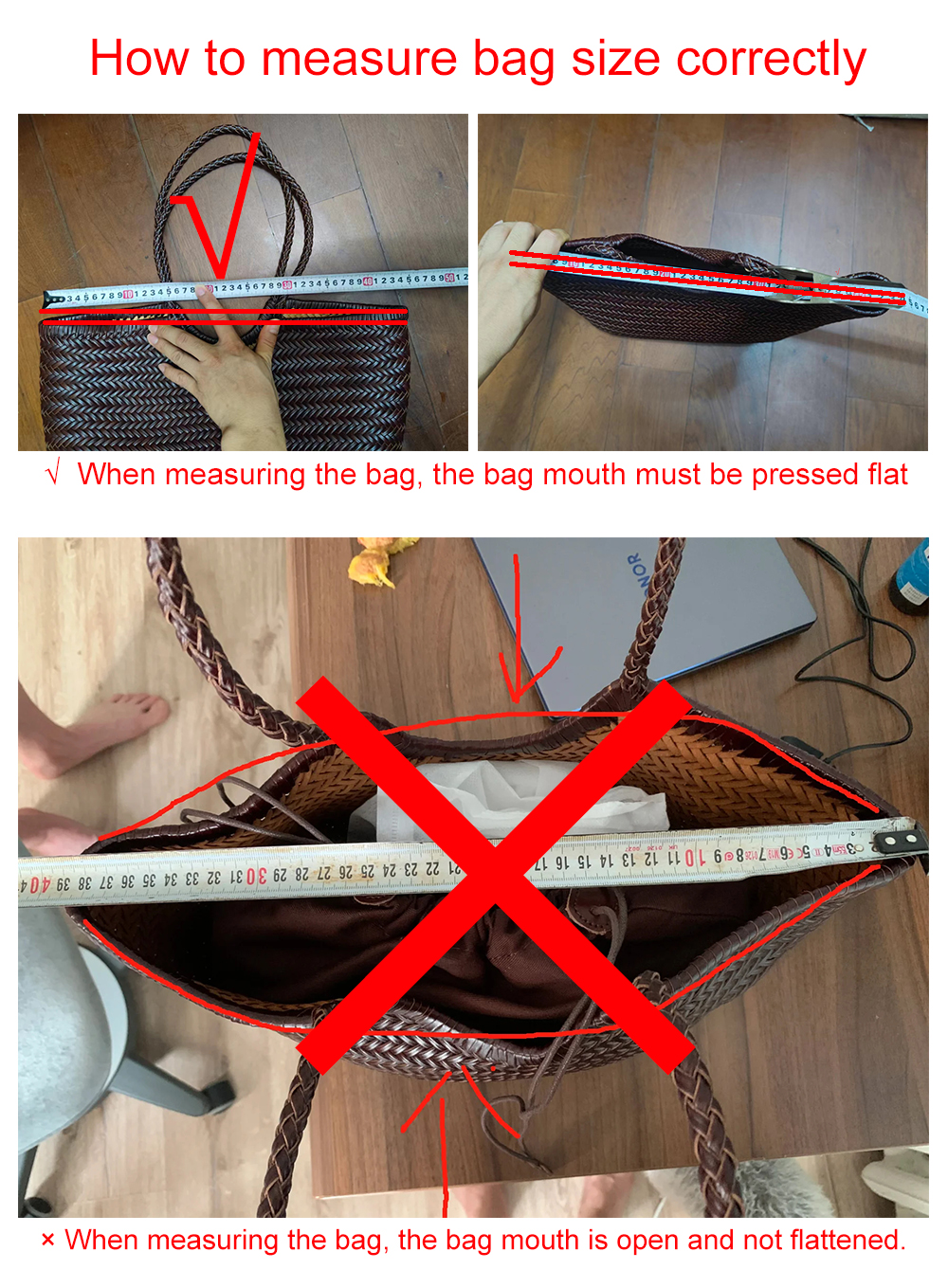 Bolsos de mano para mujer, bandolera de cuero auténtico, bolso de compras informal tejido, bolso grande Vintage, bolsos de mano cruzados de piel de vaca para mujer