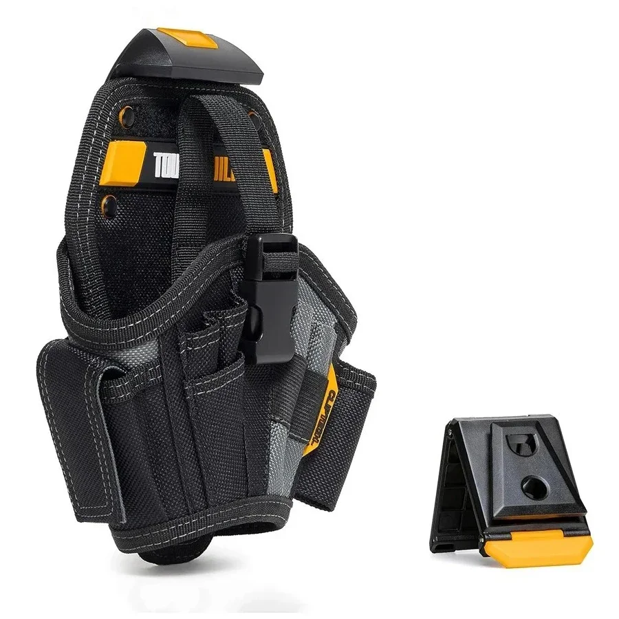 TOUGHBUILT TB-CT-20-L ขนาดใหญ่เจาะ Holster กระเป๋า Bit สําหรับเครื่องมือเข็มขัดเจาะมือพิเศษกระเป๋าเข็มขัดแบบพกพากระเป๋าเครื่องมือ