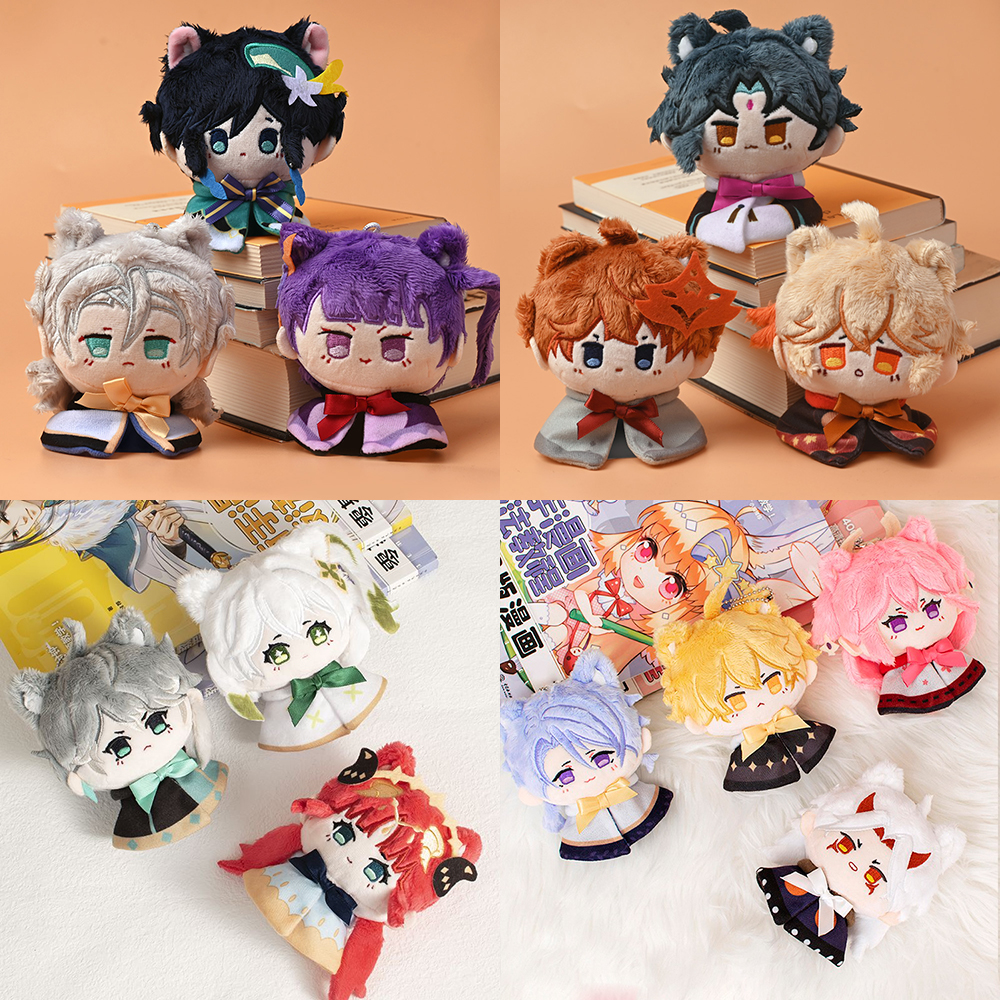 Genshin impacto alhaitham venti kazuha xiao nahida kawaii anime ornamento estudantes mochila pingente bonito decoração de natal presentes de aniversário