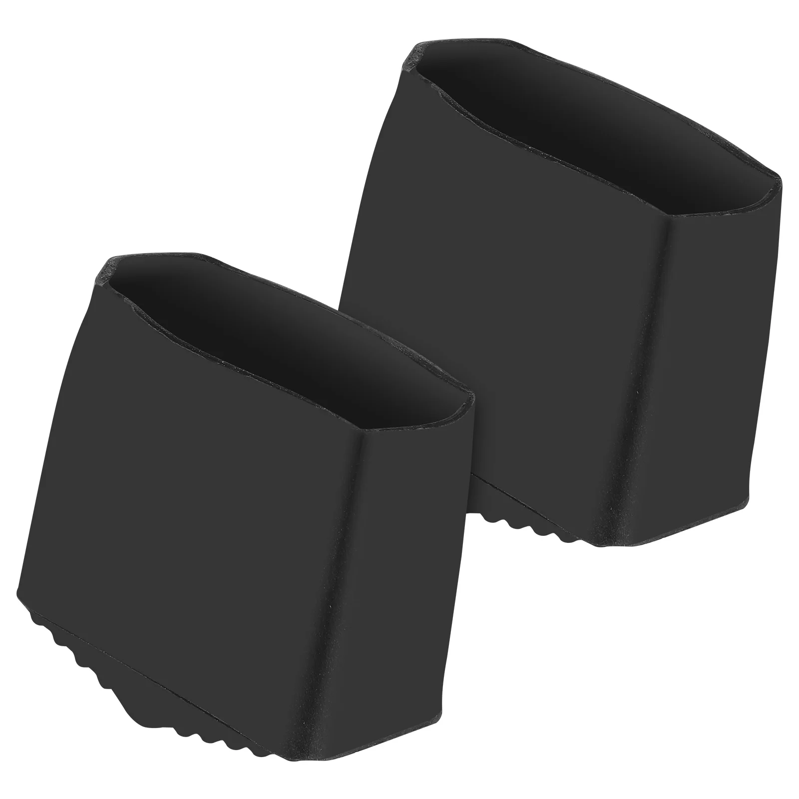 2pcs Non-slip Ladder Foot Pads Rubber Material Durable Practical Easy to Install Protective Floor Sound Insulation