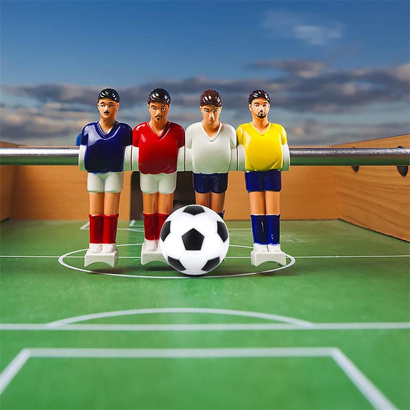 6/8/10 sztuk piłka nożna na stół wymienna piłka 32mm piłkarz prezent akcesoria do gier interaktywna gra planszowa dla rodziców i dzieci