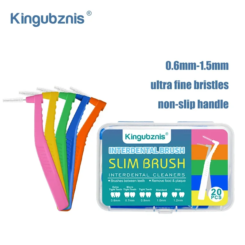 20/60 Chiếc Bàn Chải Kẽ Răng Cho Răng Chỉnh Nha Sạch Giữa Răng Mini Bàn Chải Đánh Răng Liên Bàn Chải Răng Nẹp Dụng Cụ Vệ Sinh Làm Sạch