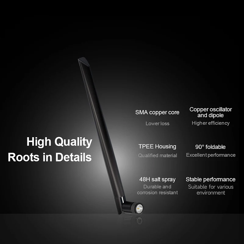 2,4 GHz Router-Antenne für drahtloses Modul 2,4 GHz WiFi-Antennen Superkurze Omni ZigBee Internet SMA-Stecker 2,4 G externe Antenne