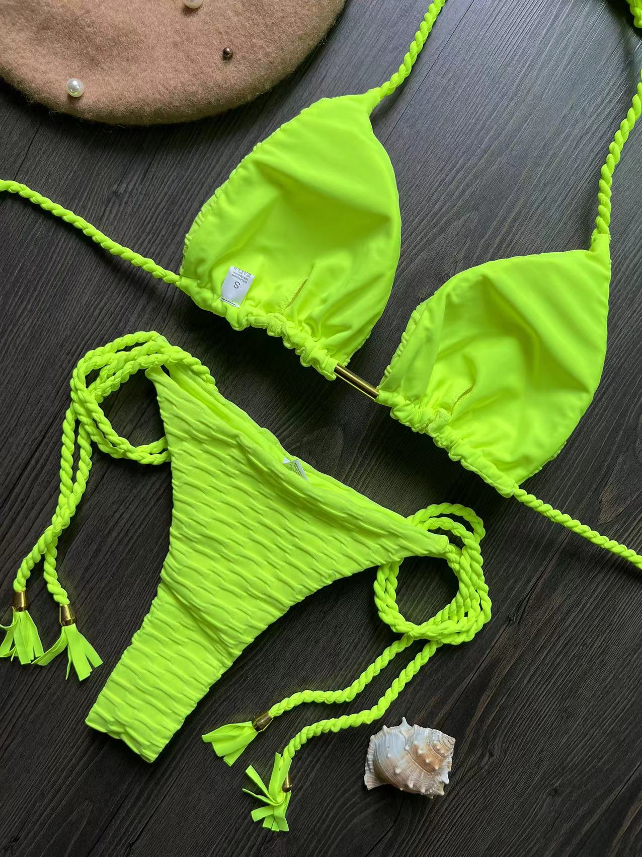 RUOTONGSEPT Sexy Bikini ensemble 2023 maillot de bain femmes maillots de bain Push Up string brésilien maillot de bain vêtements de plage Biquinis baigneur femme