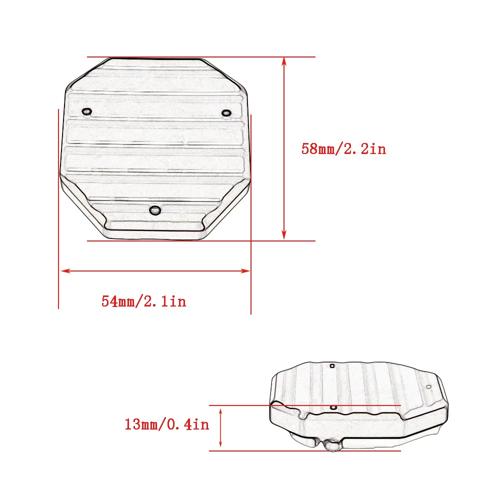 Accesorios para motocicleta, extensor de soporte para patinete y bicicleta, extensión de caballete lateral, placa de soporte, piezas modificadas universales