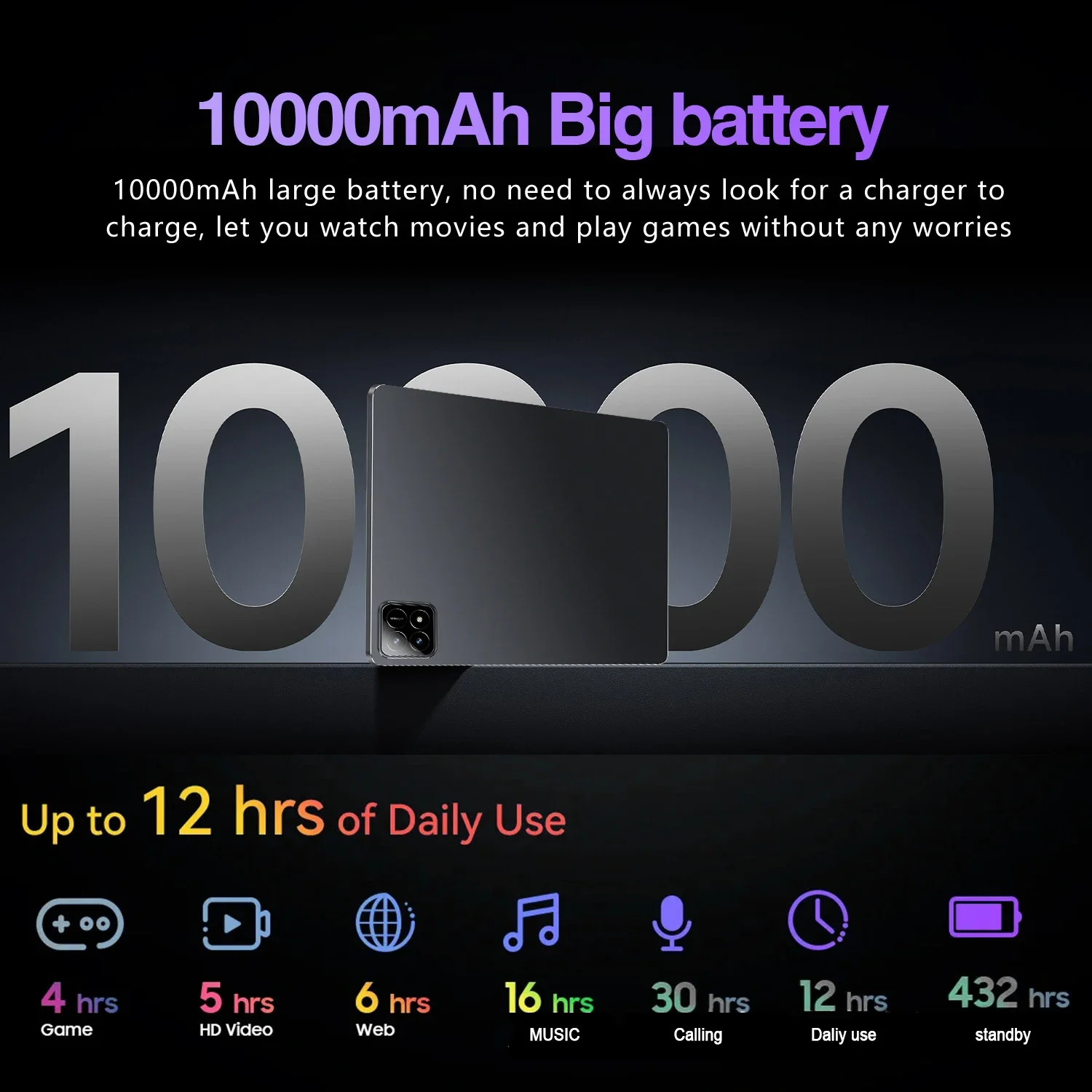 Version mondiale Pad d'origine 6S Pro HD 4K Android 14.0 Snapdragon 888 11 pouces 16GB + 1TB 10000mAh tablette PC 5G double SIM WIFI Mi Tab