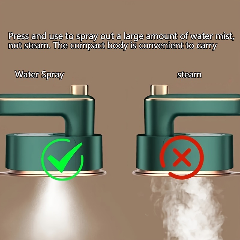 Утюг паровой портативный для одежды, 100-230 В, 2024