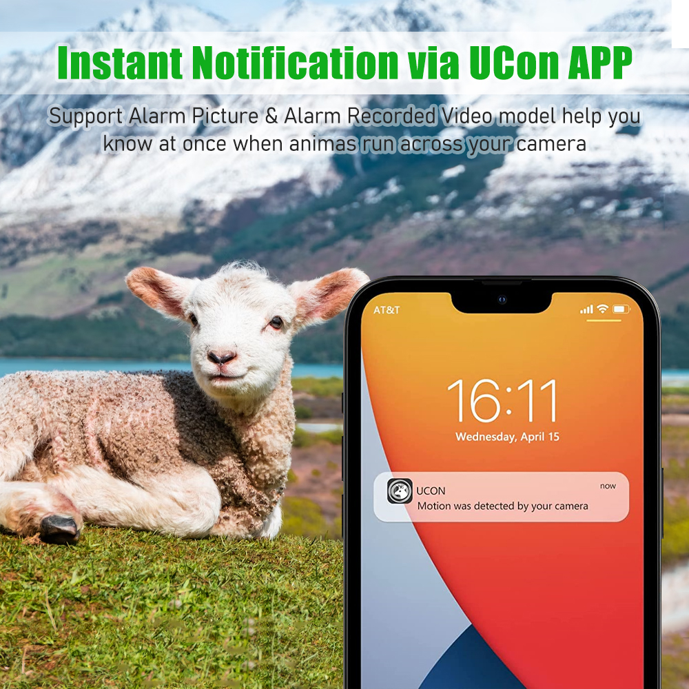 EU 4G Cellular 4MP 2K Battery Solar PIR Motion Activated Wildlife Hunting Trail Camera IP65 Outdoor Night Vision No Red Exposure