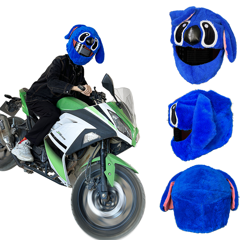Capa de capacete integral de motocicleta para homens e mulheres, chapéu protetor de Halloween, presente de ciclismo divertido, decoração ao ar livre