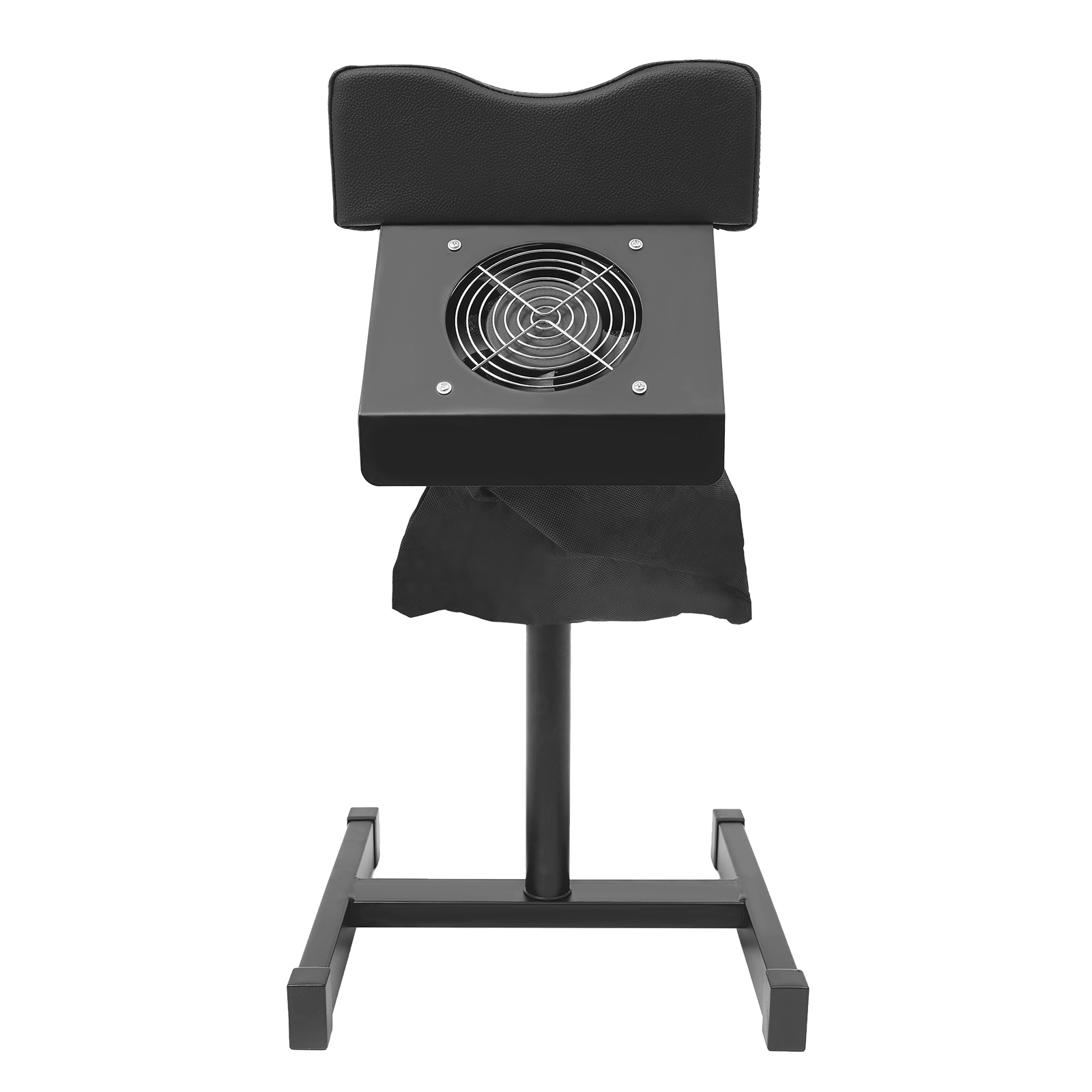 Einstellbare Maniküre-Station mit Staubsammler, 18,9–26,7 Zoll Höhenbereich, 22 Pfund Kapazität, integrierter Ventilator, perfekt für Nagelstudios