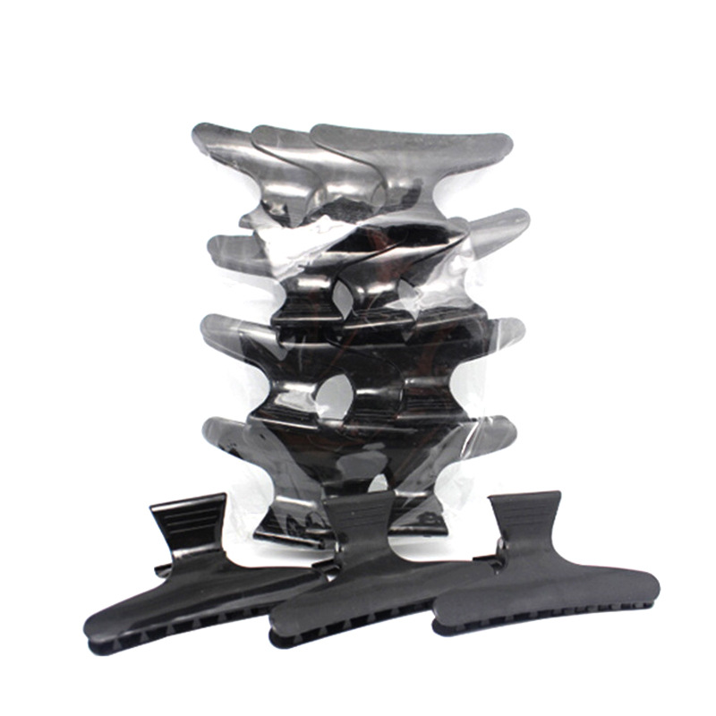 12 Stuks Haar Clips Pro Kapper Styling Sectioning Kapsel Haarspeld Barbershop Kappers Klemmen Klauwen Salon Huishoudelijke Styling Tool