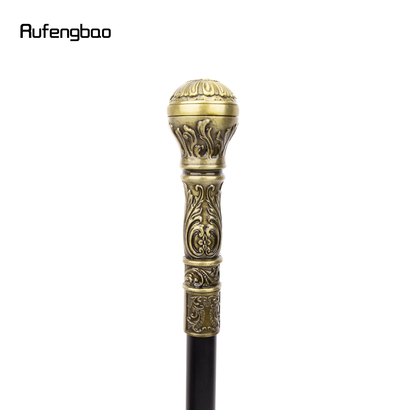 Bronze luxo alça redonda moda bengala para festa decorativa bengala elegante botão crosier bengala 93cm